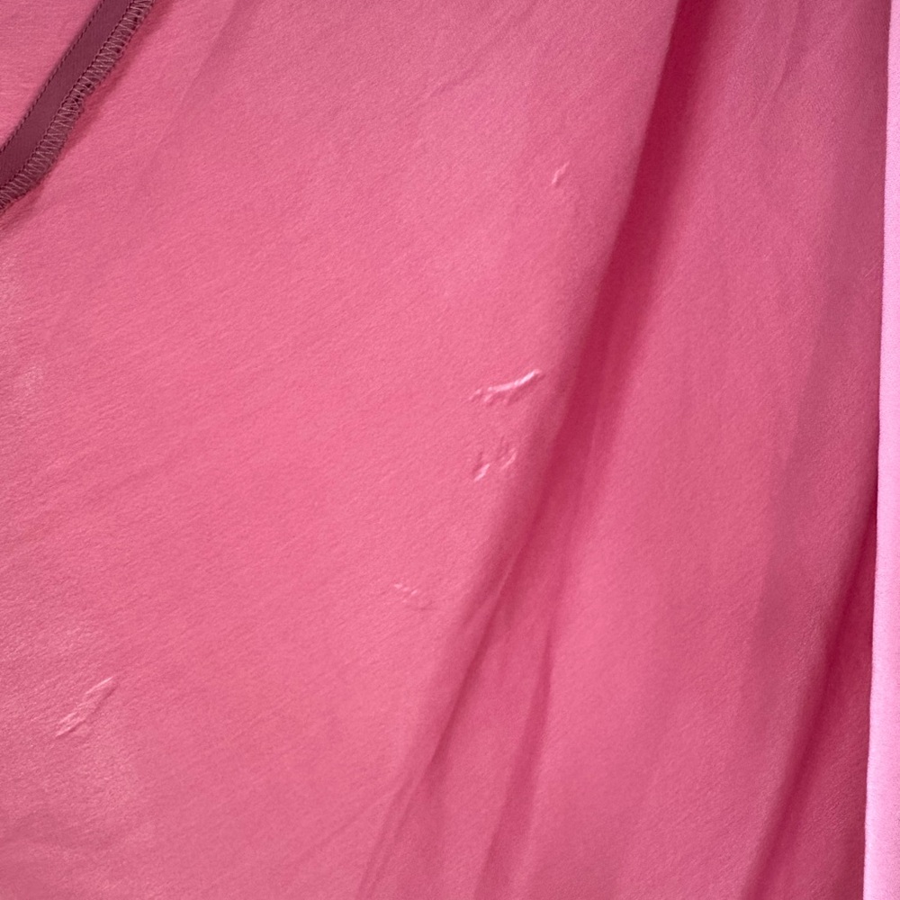 Dannijo Pink Silk Maxi Slip Dress Bias Cut L - Picture 14 of 15